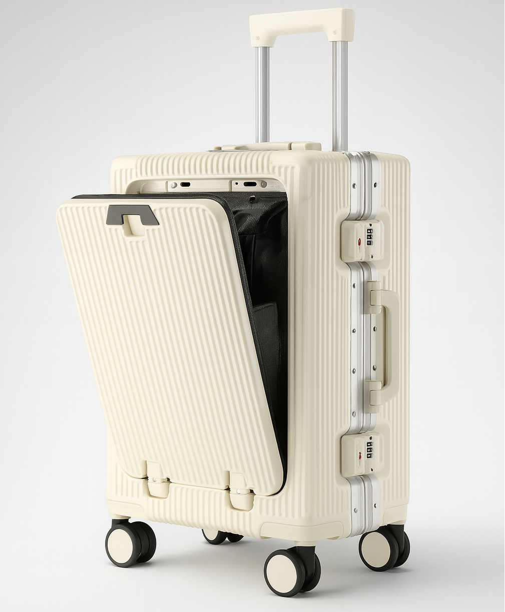 KO-KU AIRFRONT™ – Valigia Smart Con Apertura Frontale